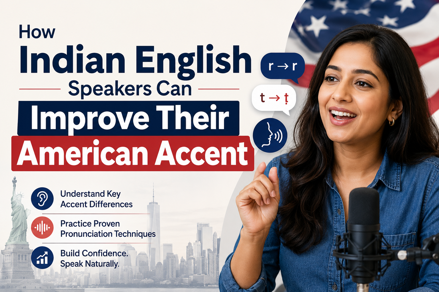 How Indian English Speakers Can Improve Their American Accent