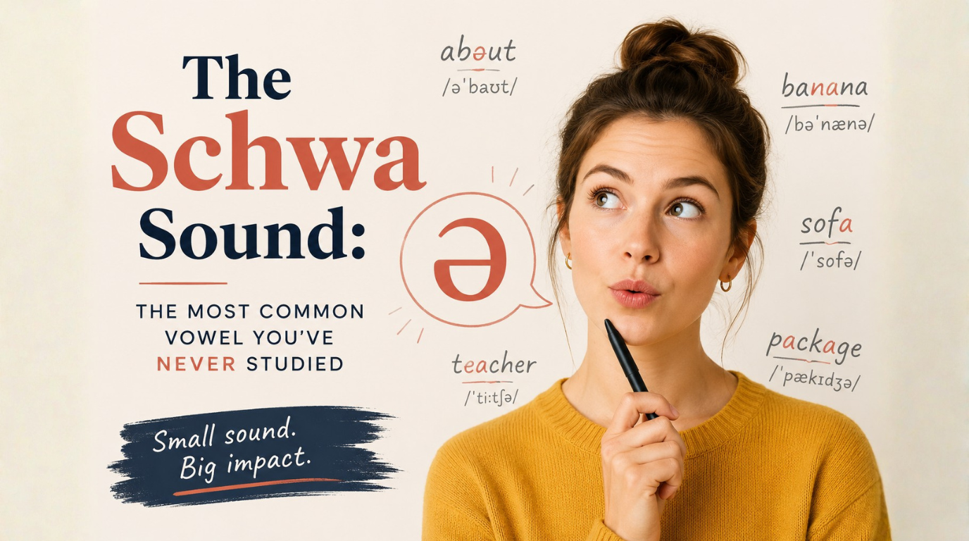 The Schwa Sound: The Most Common Vowel You’ve Never Studied