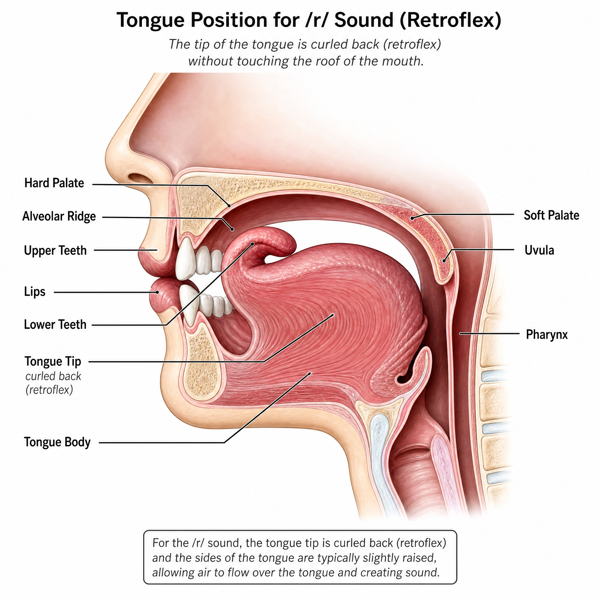 R Tongue Position