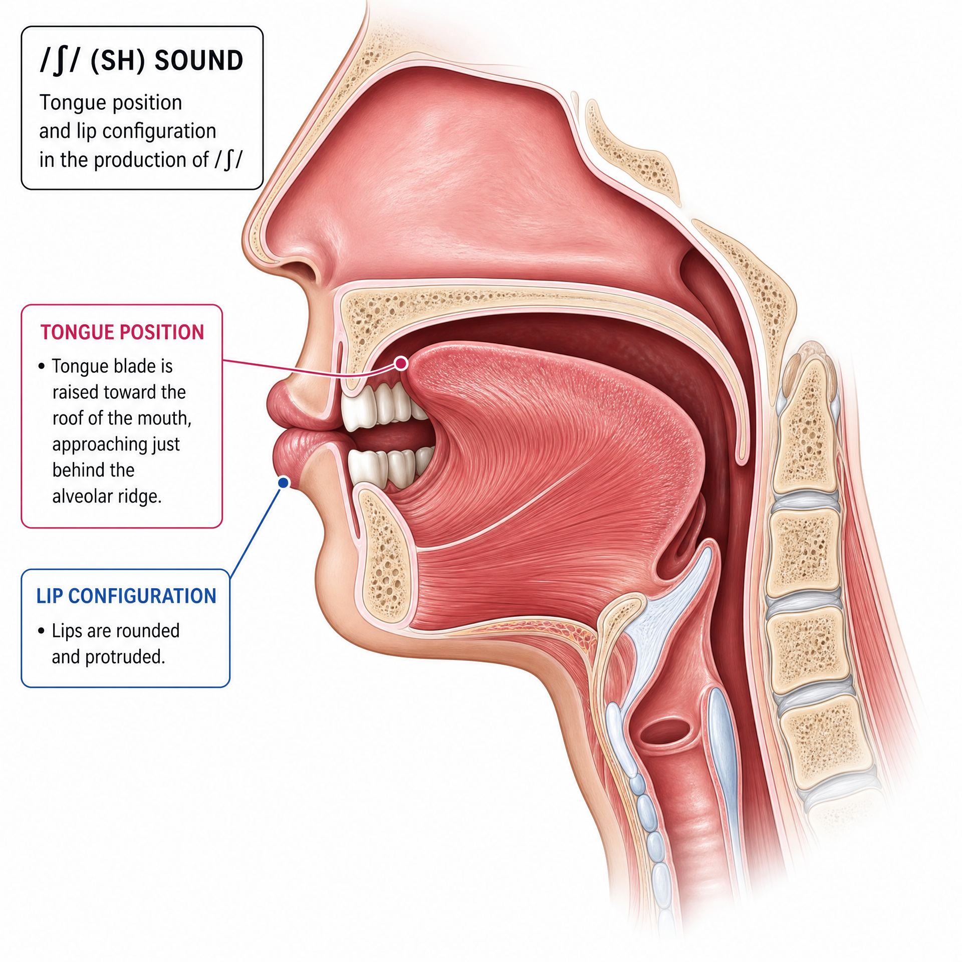 SH Tongue Position