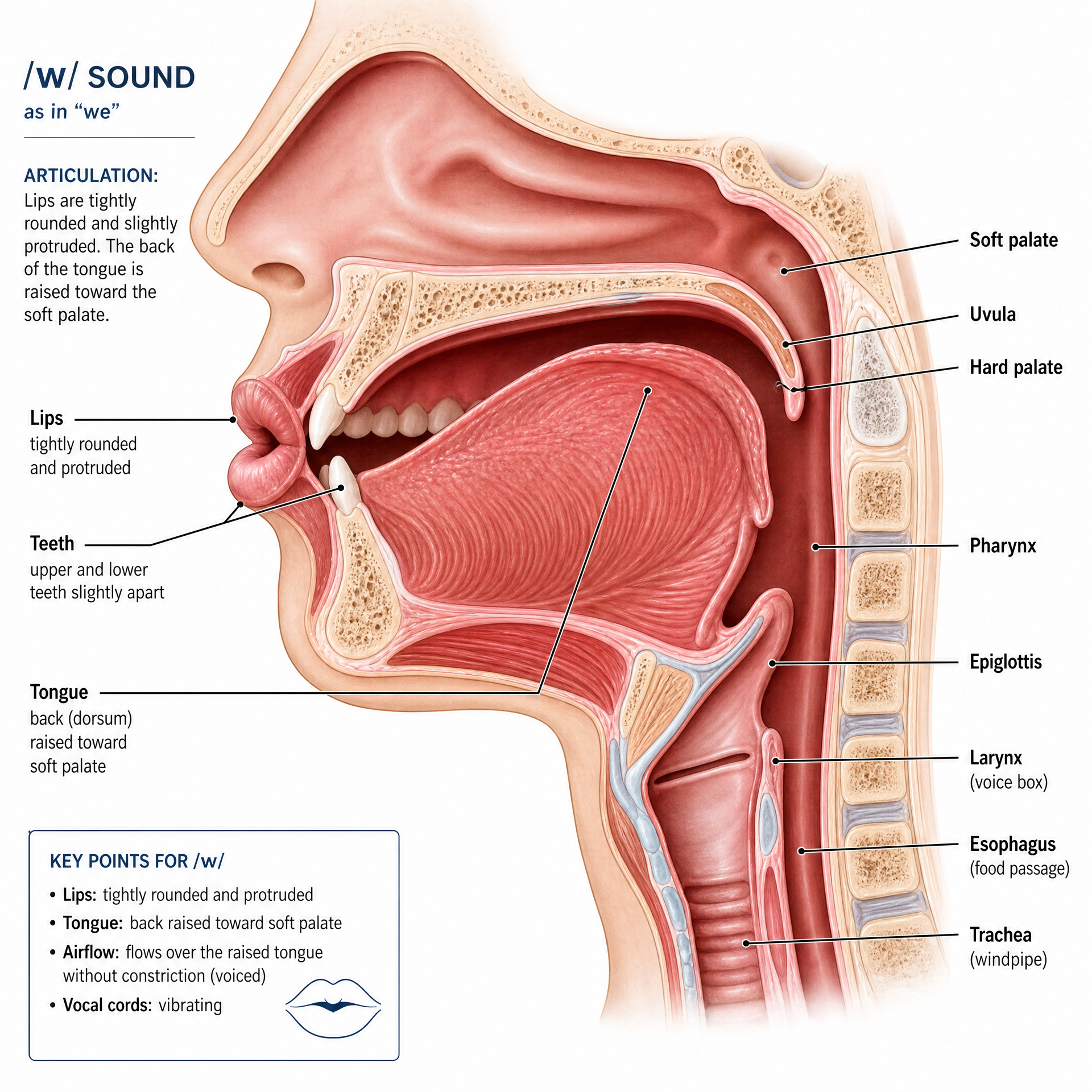 W Tongue Position